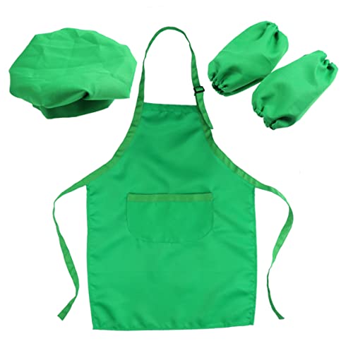 MILISTEN Kochset Mit Kochmütze Und Schürze Für Grün Komplettes Set Zum Backen Und Basteln Für Jahre Alte Jungen Für Kreative MILISTEN Kochset Mit Kochmütze Und Schürze Für Grün Komplettes Set Zum Backen Und Basteln Für Jahre Alte Jungen Für Kreative von Milisten