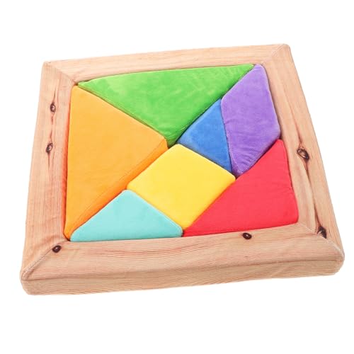 MILISTEN Kreatives Plüschspielzeug für Abnehmbares Puzzlekissen Geometrisches Puzzle für Lernspiele Fördert Problemlösungsfähigkeiten und Motorische Fähigkeiten für Kindergeburtstage und MILISTEN Kreatives Plüschspielzeug für Abnehmbares Puzzlekissen Geometrisches Puzzle für Lernspiele Fördert Problemlösungsfähigkeiten und Motorische Fähigkeiten für Kindergeburtstage und von Milisten