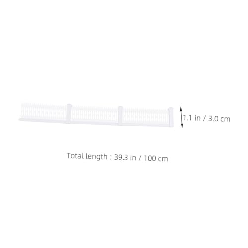 MILISTEN Langer Abs Miniaturzaun für Gartenmodelle Wetterbeständig Detailreiches Design als Kleine Begrenzung für Puppenhaus Bonsai DIY Sandtisch und Modelllandschaften MILISTEN Langer Abs Miniaturzaun für Gartenmodelle Wetterbeständig Detailreiches Design als Kleine Begrenzung für Puppenhaus Bonsai DIY Sandtisch und Modelllandschaften von Milisten