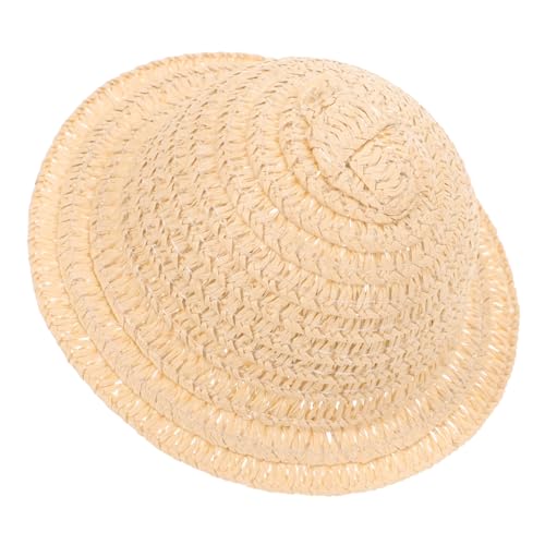 MILISTEN Mini Strohhut für Puppen Dekoration Handgefertigtes Kleines Bastelaccessoire Gelber Mini Hut für DIY Bastelprojekte und Miniaturhaus Schmuck MILISTEN Mini Strohhut für Puppen Dekoration Handgefertigtes Kleines Bastelaccessoire Gelber Mini Hut für DIY Bastelprojekte und Miniaturhaus Schmuck von Milisten