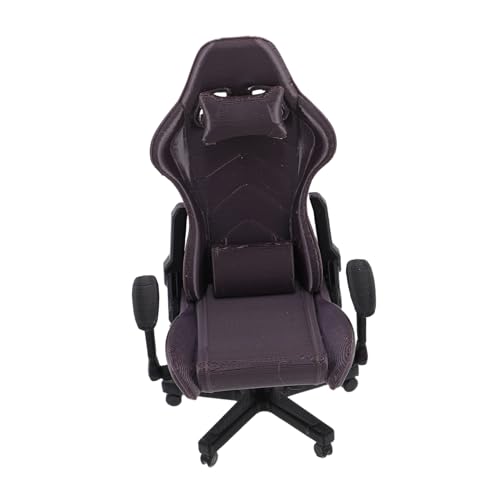 MILISTEN Miniatur-Gaming-Stuhl, Puppenhausmöbel, Winziger Computerstuhl, Modell, Büro, Heimdekor Für Sammler, Realistische Minimöbel MILISTEN Miniatur-Gaming-Stuhl, Puppenhausmöbel, Winziger Computerstuhl, Modell, Büro, Heimdekor Für Sammler, Realistische Minimöbel von Milisten