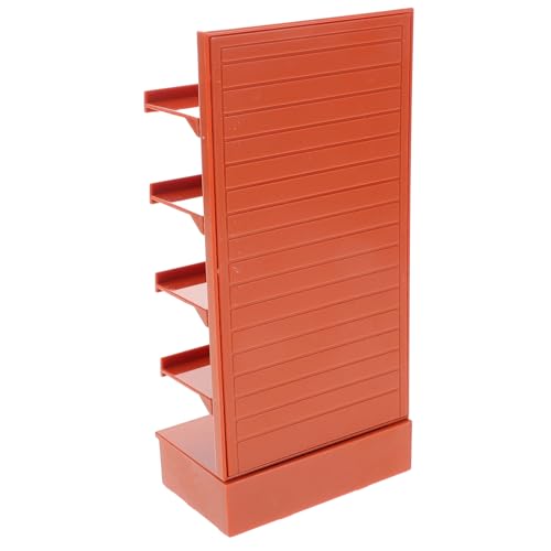 MILISTEN Miniaturiertes Regal für Puppenhaus Realistisches Miniaturregal für Snacks Platzsparendes Design Fördert Organisation und Geschicklichkeit für Puppenhaus Spielsets von Milisten