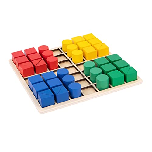 MILISTEN Montessori Holzpuzzle für Kreatives Geometrisches Lernspielzeug Leichtes Pädagogisches Steckspiel Fördert Fantasie und Motorik Geeignet für Jungen und Mädchen MILISTEN Montessori Holzpuzzle für Kreatives Geometrisches Lernspielzeug Leichtes Pädagogisches Steckspiel Fördert Fantasie und Motorik Geeignet für Jungen und Mädchen von Milisten