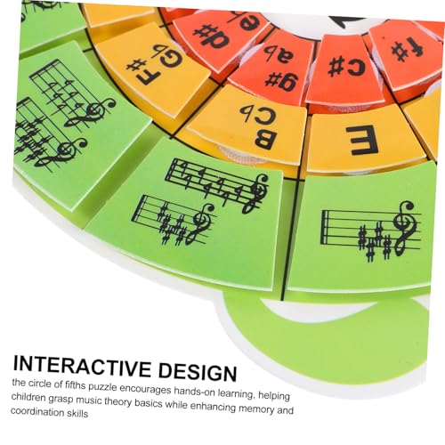 MILISTEN Musik Lernkarten Circle of Fifths Wheel mit Rhythmuskarten Musiktheorie Flashcards für Klavier Anfänger Vielseitiges Musikpädagogik Rhythmus und Tonbeziehungen MILISTEN Musik Lernkarten Circle of Fifths Wheel mit Rhythmuskarten Musiktheorie Flashcards für Klavier Anfänger Vielseitiges Musikpädagogik Rhythmus und Tonbeziehungen von Milisten