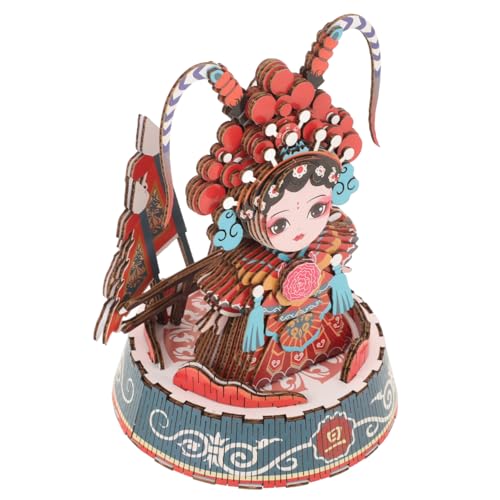 MILISTEN Peking Oper Puzzle DIY Papier Handwerk Puzzle für Traditionelle Chinesische Kultur Modellierung der Weiblichen Kriegerin Interaktives zur Kognitiver Fähigkeiten und Feinmotorik MILISTEN Peking Oper Puzzle DIY Papier Handwerk Puzzle für Traditionelle Chinesische Kultur Modellierung der Weiblichen Kriegerin Interaktives zur Kognitiver Fähigkeiten und Feinmotorik von Milisten
