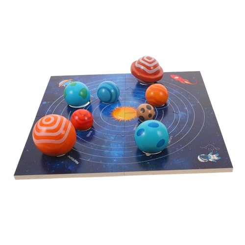 MILISTEN Planeten Kognitives Kleinkindspielzeug Sonnensystem Bauspielzeug Sortierspielzeug Für Kleinkinder Reise Beschäftigungsbrett Denksportaufgaben Puzzle MILISTEN Planeten Kognitives Kleinkindspielzeug Sonnensystem Bauspielzeug Sortierspielzeug Für Kleinkinder Reise Beschäftigungsbrett Denksportaufgaben Puzzle von Milisten