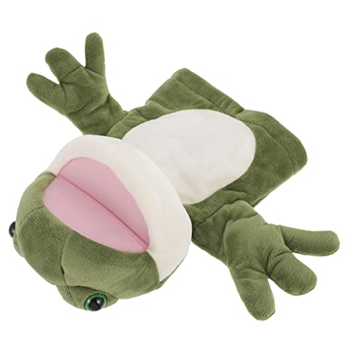 MILISTEN Plüsch Frosch Handpuppe Niedliches Cartoon Tier Handpuppenspielzeug für Interaktive Erzählungen und Spiele für Kindergeburtstage und Eltern Junge Mädchen Aktivitäten MILISTEN Plüsch Frosch Handpuppe Niedliches Cartoon Tier Handpuppenspielzeug für Interaktive Erzählungen und Spiele für Kindergeburtstage und Eltern Junge Mädchen Aktivitäten von Milisten