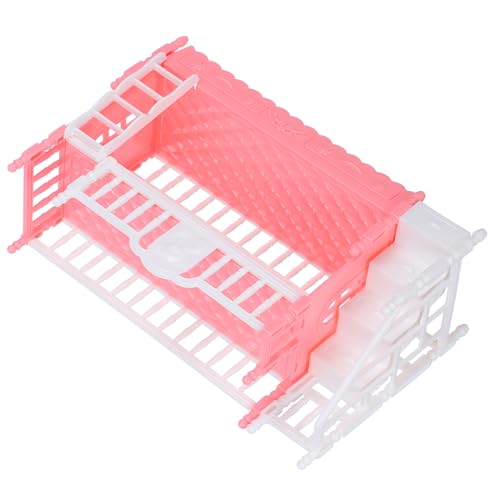 MILISTEN Prinzessin Puppenbett Mädchen Puppenhausmöbel Koje klein vorgeben Miniaturmöbel Mini-Etagenbett-Puppenbausatz Mini-Hausbett Puppenhaus-Etagenbett- Puppenhausdekor Abs Rosa MILISTEN Prinzessin Puppenbett Mädchen Puppenhausmöbel Koje klein vorgeben Miniaturmöbel Mini-Etagenbett-Puppenbausatz Mini-Hausbett Puppenhaus-Etagenbett- Puppenhausdekor Abs Rosa von Milisten