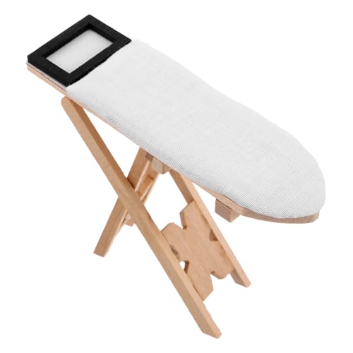MILISTEN Puppenhaus Bügeltisch Puppenbügelbrettmodell Mini- -bügeltischmodell Miniatur-eisentischmodell Mini-bügelbrettmodell Bügelbretter Für Puppen Mini-hausversorgung Beige Holz MILISTEN Puppenhaus Bügeltisch Puppenbügelbrettmodell Mini- -bügeltischmodell Miniatur-eisentischmodell Mini-bügelbrettmodell Bügelbretter Für Puppen Mini-hausversorgung Beige Holz von Milisten
