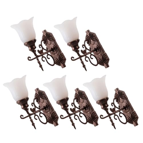 MILISTEN Puppenhaus-Led-Wandleuchte 5 Stück Wandleuchten Im Maßstab 1:12 Miniatur-Leuchten Lichtsimulation Lampenmodelle DIY-Sandtisch-Leuchten Für Puppenhaus-Landschaftsdekorationen MILISTEN Puppenhaus-Led-Wandleuchte 5 Stück Wandleuchten Im Maßstab 1:12 Miniatur-Leuchten Lichtsimulation Lampenmodelle DIY-Sandtisch-Leuchten Für Puppenhaus-Landschaftsdekorationen von Milisten