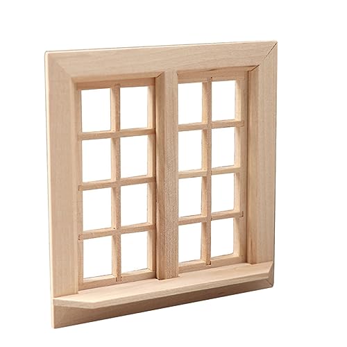 MILISTEN Puppenhaus-Modell doppelt Miniatur Fenster Bausatz Feld DIY Dollhouse Mini-Dekoration Mini-Hausverzierung Puppenhaus-Türrahmen winzige Möbel hölzern Khaki MILISTEN Puppenhaus-Modell doppelt Miniatur Fenster Bausatz Feld DIY Dollhouse Mini-Dekoration Mini-Hausverzierung Puppenhaus-Türrahmen winzige Möbel hölzern Khaki von Milisten