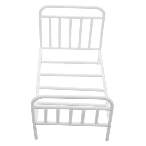 MILISTEN Puppenhausbett Sie Crib Ornament Puppe Babybett Rahmen Vorgeben Realistisch Miniatur Etagenbetten Für Puppen Simulieren Kleines Puppenbett Babyspielzeugbett Weiß Eisen MILISTEN Puppenhausbett Sie Crib Ornament Puppe Babybett Rahmen Vorgeben Realistisch Miniatur Etagenbetten Für Puppen Simulieren Kleines Puppenbett Babyspielzeugbett Weiß Eisen von Milisten