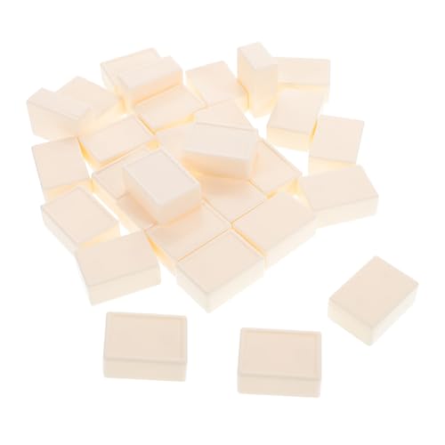 MILISTEN Quadratische Weiße Schachfigur Brettspiel Dame Für Erwachsene Ausdrucksblöcke Spielersatzblöcke Alphabetische Zahlen Brett Dame Brettspiel-Checker Kinderspiele Acryl Beige MILISTEN Quadratische Weiße Schachfigur Brettspiel Dame Für Erwachsene Ausdrucksblöcke Spielersatzblöcke Alphabetische Zahlen Brett Dame Brettspiel-Checker Kinderspiele Acryl Beige von Milisten