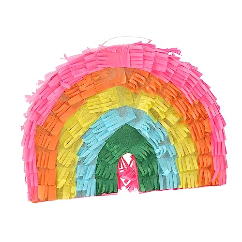 MILISTEN Rainbow Piñata Kindergeburtstagsdeko Kleine Piñata für Feiern für Gender Reveal Farbenfrohe Partydekoration Süße MILISTEN Rainbow Piñata Kindergeburtstagsdeko Kleine Piñata für Feiern für Gender Reveal Farbenfrohe Partydekoration Süße von Milisten