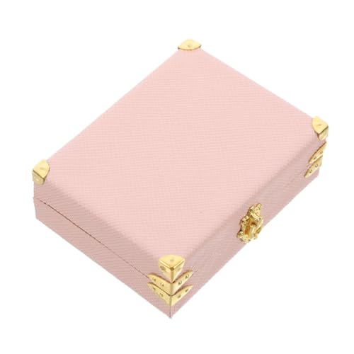MILISTEN Retro Aufbewahrungskoffer für Puppenstuben Mini Gepäckstück für Figuren Vintage Modellaccessoire für Sammler und Enthusiasten von Milisten