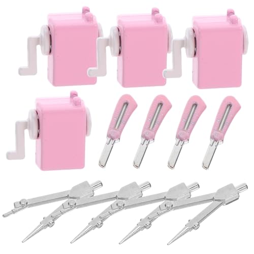 MILISTEN Retro Mini Anspitzer Miniatur Kunstmesser Realistische Niedliche Puppenhaus-Accessoires für Kreative Klassenzimmer-Dekoration und Rollenspiele von Milisten
