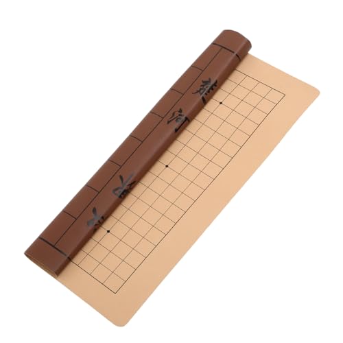 MILISTEN Schachbrett aus PU Faltbares Schachspiel mit Doppelter Verwendung für Zuhause Schachfiguren und Go Tragbar und Leicht zu Verstauen Spielzubehör MILISTEN Schachbrett aus PU Faltbares Schachspiel mit Doppelter Verwendung für Zuhause Schachfiguren und Go Tragbar und Leicht zu Verstauen Spielzubehör von Milisten