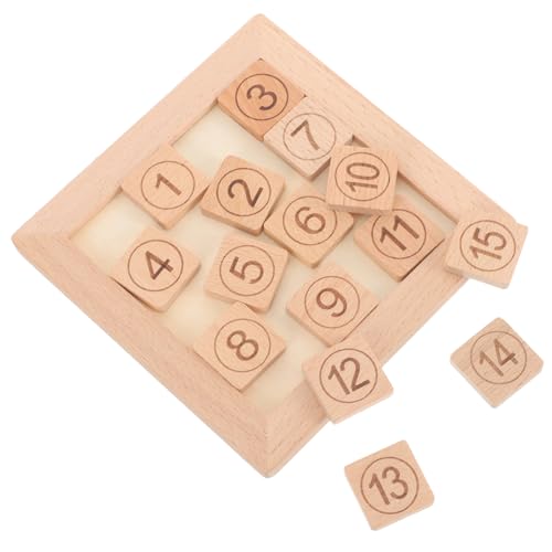 MILISTEN Schiebe Zahlenpuzzle aus Holz Lernspielzeug für Kognitiven Fähigkeiten Hand Auge Koordination und Zahlenkenntnis für Zuhause und Schule MILISTEN Schiebe Zahlenpuzzle aus Holz Lernspielzeug für Kognitiven Fähigkeiten Hand Auge Koordination und Zahlenkenntnis für Zuhause und Schule von Milisten