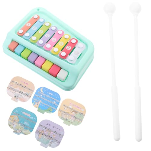 MILISTEN Schlaginstrument Musikalisches Xylophon mit Schlägeln und Notenblättern Stabiles Kunststoff Handklopfpiano für Kleinkinder zur Frühen Musikalischen Zufällige Farbe MILISTEN Schlaginstrument Musikalisches Xylophon mit Schlägeln und Notenblättern Stabiles Kunststoff Handklopfpiano für Kleinkinder zur Frühen Musikalischen Zufällige Farbe von Milisten