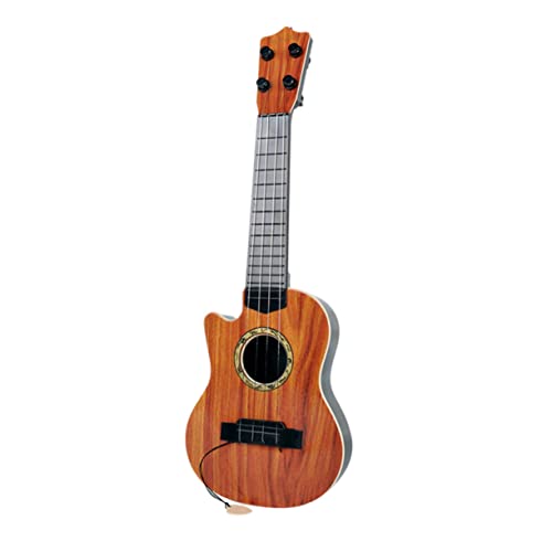 MILISTEN Simulierte Gitarre für Robustes Musikinstrument aus Kunststoff für Frühes Musikalisches Lernen Sicheres Design mit Abgerundeten Ecken Langlebig und Handfreundlich für Junge Mädchen von Milisten