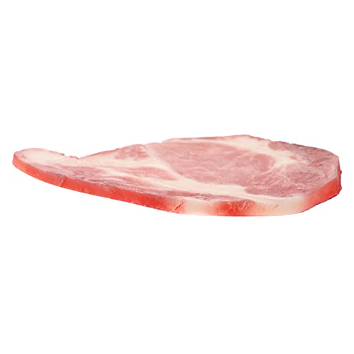 MILISTEN Simulierte Rindfleischverzierungen Probieren Sie Steak Toy Lifelartige Fleischdekoration Simulationsdekoration Faux Food Künstliches Falsches Essen Simuliertes Steak PVC MILISTEN Simulierte Rindfleischverzierungen Probieren Sie Steak Toy Lifelartige Fleischdekoration Simulationsdekoration Faux Food Künstliches Falsches Essen Simuliertes Steak PVC von Milisten
