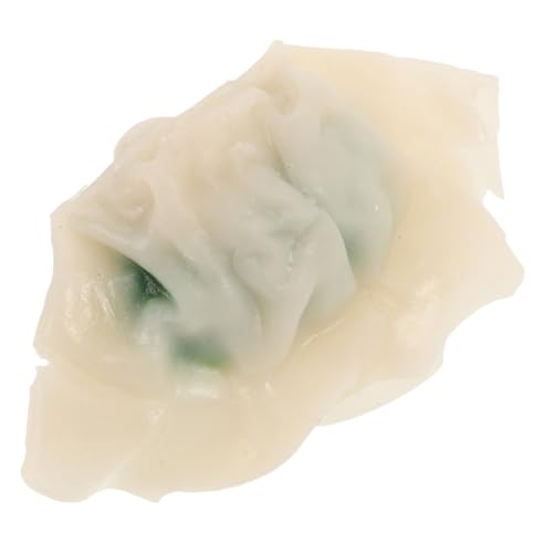 MILISTEN Simuliertes Wonton -Modell Küchendekoration Knödel-Modell Simulation Essen Realistisch Simulationsfutter Requisiten Für Lebensmittelpräsentationen Simulationsdekoration PVC von Milisten