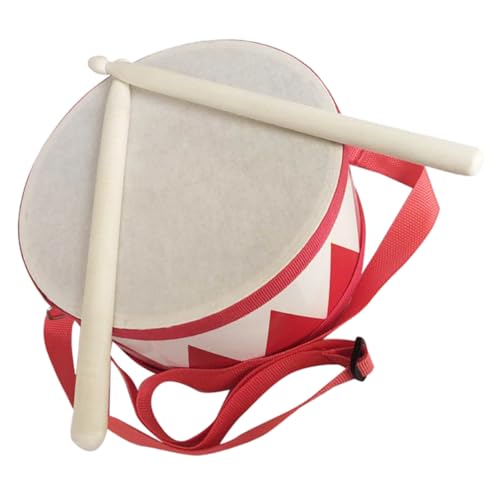 MILISTEN Snare Drum mit Trommelstöcken Leichtes und Sicheres Schlaginstrument Fördert Musikalische Früherziehung und Rhythmusgefühl Robustes Percussion Ab Jahren von Milisten