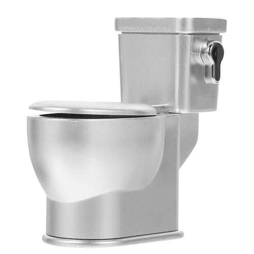 MILISTEN Toilette Für Puppenhaus Mit Spülgeräusch Badezimmerzubehör Für Szenen Silbernes Design Puppenzubehör Und Kreative Dekoration MILISTEN Toilette Für Puppenhaus Mit Spülgeräusch Badezimmerzubehör Für Szenen Silbernes Design Puppenzubehör Und Kreative Dekoration von Milisten