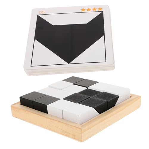 MILISTEN Versteckte Bausteine Rätsel für Säuglingsblockaden Puzzletafel Junge Babyblöcke Block-Puzzle- Puzzlespielzeug Bauen Brettspiele Holz MILISTEN Versteckte Bausteine Rätsel für Säuglingsblockaden Puzzletafel Junge Babyblöcke Block-Puzzle- Puzzlespielzeug Bauen Brettspiele Holz von Milisten