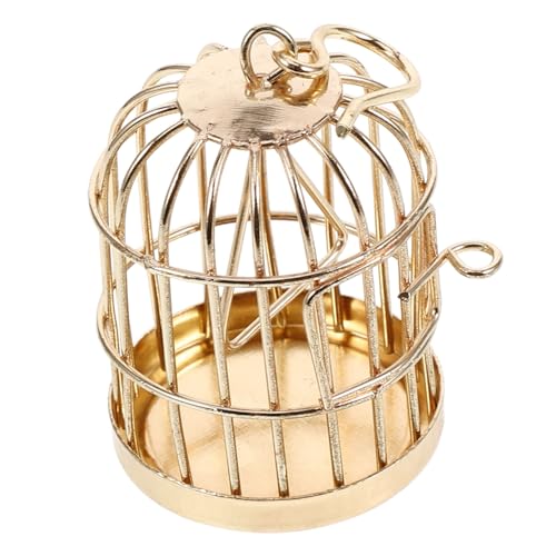 MILISTEN Vogelkäfig-Ornamente Miniatur-vogelkäfig Winzig Drinnen Zubehör Für Vogelkäfige Dekorativer Mini-vogelkäfig Mini-vogelkäfig-Modell Vintage-vogelkäfig- Bunt Golden Legierung MILISTEN Vogelkäfig-Ornamente Miniatur-vogelkäfig Winzig Drinnen Zubehör Für Vogelkäfige Dekorativer Mini-vogelkäfig Mini-vogelkäfig-Modell Vintage-vogelkäfig- Bunt Golden Legierung von Milisten