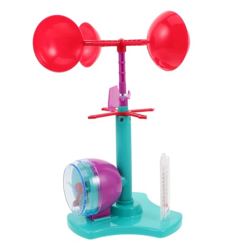 MILISTEN Windfahnen-Wissenschaft: Wissenschaftsspielzeug für Kinder – Wetterexperiment, Lern-Anemometer – Windrichtungsanzeiger für den Physikunterricht von Milisten