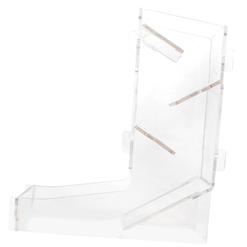 MILISTEN Würfelturm Acryl Transparent Robust Tragbarer Würfelspender Spielzubehör für Brettspiele DIY Dice Tower Spielwürfelhalter für Spannende Würfelspiele von Milisten