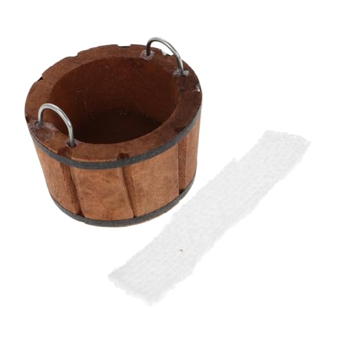 MILISTEN Zubehör Für Puppenhäuser Miniaturfass Puppenhaus-Eimer Garteneimer Mini Möbel Dollhouse Decor Miniaturpuppenhausmöbel Minifass Sandeimer Puppenhauszubehör Angeleimer Hellbraun Holz MILISTEN Zubehör Für Puppenhäuser Miniaturfass Puppenhaus-Eimer Garteneimer Mini Möbel Dollhouse Decor Miniaturpuppenhausmöbel Minifass Sandeimer Puppenhauszubehör Angeleimer Hellbraun Holz von Milisten