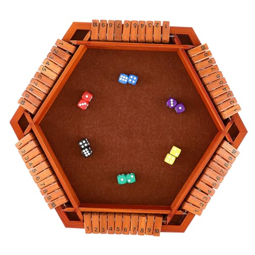 MILISTEN digitaler Flop Tabletop-Brettspiel Spiele für Erwachsene Zahlenspiel Tisch-Mathe-Spiele Hotelbrettspiel Shut-The-Box-Spiel Tisch-Mathe-Brettspiel Tischspiel Kiefernholz MILISTEN digitaler Flop Tabletop-Brettspiel Spiele für Erwachsene Zahlenspiel Tisch-Mathe-Spiele Hotelbrettspiel Shut-The-Box-Spiel Tisch-Mathe-Brettspiel Tischspiel Kiefernholz von Milisten