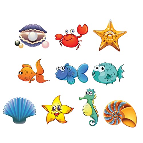 MILISTEN rutschfeste Badewannen Aufkleber für wasserdichte PVC Sticker mit Cartoon Meereslebewesen für Badewanne und Dusche Sicher und Einfach Anzubringen MILISTEN rutschfeste Badewannen Aufkleber für wasserdichte PVC Sticker mit Cartoon Meereslebewesen für Badewanne und Dusche Sicher und Einfach Anzubringen von Milisten