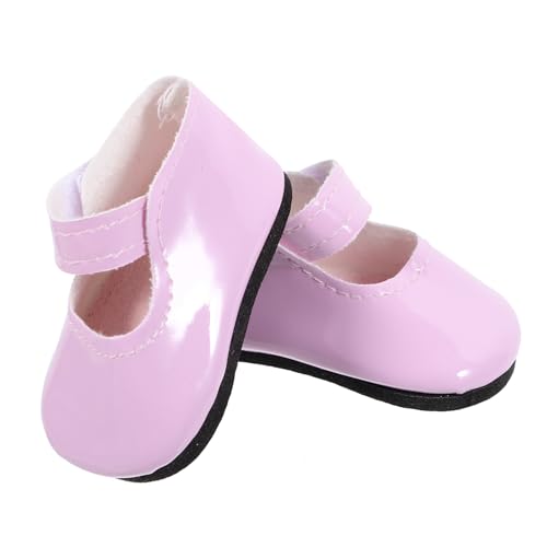 Milisten 1 Paar 18-Zoll-puppenschuhe Figur Prinzessin Babypuppe Miniatur-Schuhe Spielpuppenschuhe Puppe Dekorative Schuhe Mini House Decor Puppenmädchenschuhe Rosa Milisten 1 Paar 18-Zoll-puppenschuhe Figur Prinzessin Babypuppe Miniatur-Schuhe Spielpuppenschuhe Puppe Dekorative Schuhe Mini House Decor Puppenmädchenschuhe Rosa von Milisten