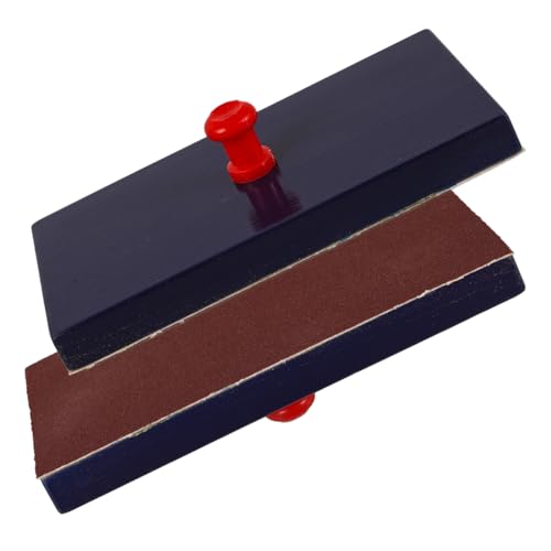 Milisten 1 Paar Holz Castanets für Teiliges Musikinstrument Musikalischen für Kleine Hände Sicheres und Komfortables für Rhythmische Klänge Milisten 1 Paar Holz Castanets für Teiliges Musikinstrument Musikalischen für Kleine Hände Sicheres und Komfortables für Rhythmische Klänge von Milisten