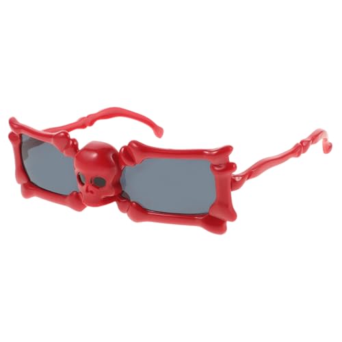Milisten 1 Paar Partybrillen Totenköpfe Sonne Halloween Festival Schwarz Gothic Monster Damen Neuheit Klasse Brillen Dekorative Partybrille Lustige Brille Erwachsene Gruselig Rot Milisten 1 Paar Partybrillen Totenköpfe Sonne Halloween Festival Schwarz Gothic Monster Damen Neuheit Klasse Brillen Dekorative Partybrille Lustige Brille Erwachsene Gruselig Rot von Milisten