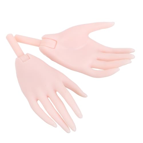 Milisten 1 Paar Puppenhandfläche Kleine Hände Handpuppe Handdisplay Handmodellhalter Handmodell Ausstellungsständer Hand Spa Kleine Hände Streich Frau Schaufensterpuppe Hand von Milisten