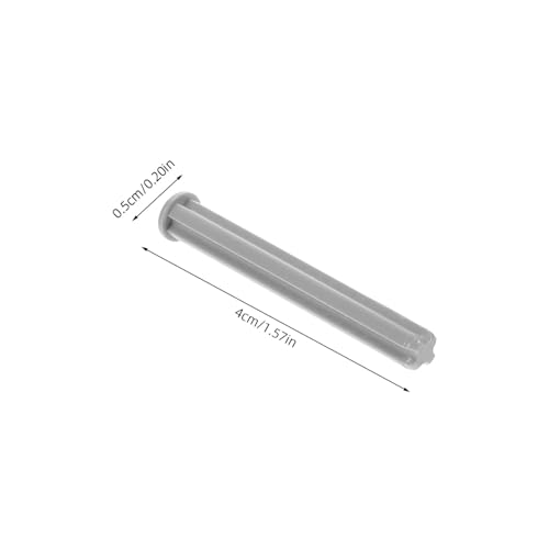 Milisten 1 Packung Bausteinteile Gebäudeziegel Ersatzteile Bausteine Baustein DIY -Komponenten Lernen Bausteinachse Technische Bausteinwelle Plastik Grey von Milisten
