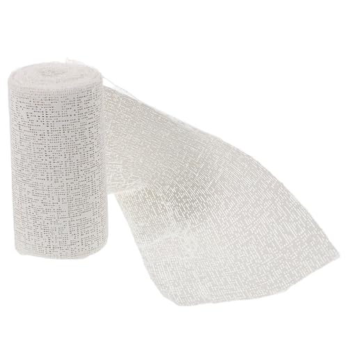 Milisten 1 Rolle Soldaten-Sand-Tischdecke Stoffmodell Zubehör zur Maskenherstellung Gips gießen Gipstuch Gipshandwerk von Milisten