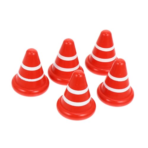 Milisten 1 Satz 5 Stück offensichtliches Verkehrszeichen holzspielzeug Holzverkehrsschilder Holzverkehrsspielzeugset kinderspielzeug Holz Verkehrszeichen Simulation Straßenkegel rot Milisten 1 Satz 5 Stück offensichtliches Verkehrszeichen holzspielzeug Holzverkehrsschilder Holzverkehrsspielzeugset kinderspielzeug Holz Verkehrszeichen Simulation Straßenkegel rot von Milisten