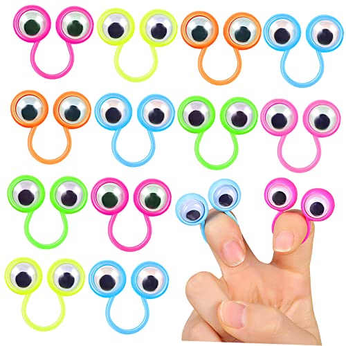 Milisten 1 Satz Aktivitätsringspielzeug Googly Augapfelring Lustige Fingerpuppen Kullerauge-fingerringe Fingerpuppen Für Fingerpuppen Plastik Zufällige Farbe 30 Stück Milisten 1 Satz Aktivitätsringspielzeug Googly Augapfelring Lustige Fingerpuppen Kullerauge-fingerringe Fingerpuppen Für Fingerpuppen Plastik Zufällige Farbe 30 Stück von Milisten