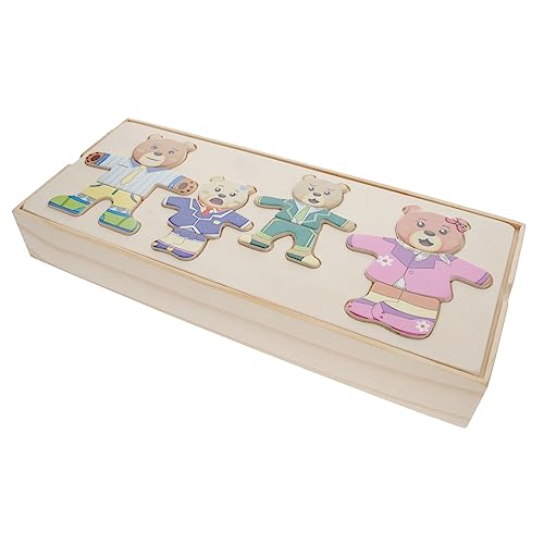 Milisten 1 Satz Ankleide-Puzzle Tier Puzzles tierische Rätsel Tierrätsel für Tierpuzzlespiel für Kinderpuzzle Puzzle- für Holz Milisten 1 Satz Ankleide-Puzzle Tier Puzzles tierische Rätsel Tierrätsel für Tierpuzzlespiel für Kinderpuzzle Puzzle- für Holz von Milisten