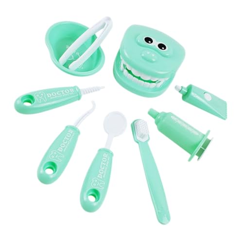 Milisten 1 Satz Arztkit spielzeuge Zahnärzte Spielset Medizinisches Set für Zahnärzte Zahnarztspielzeug Zahnärzte medizinisches Rollenspielspielzeug bevorzugen Plastik Grün Milisten 1 Satz Arztkit spielzeuge Zahnärzte Spielset Medizinisches Set für Zahnärzte Zahnarztspielzeug Zahnärzte medizinisches Rollenspielspielzeug bevorzugen Plastik Grün von Milisten