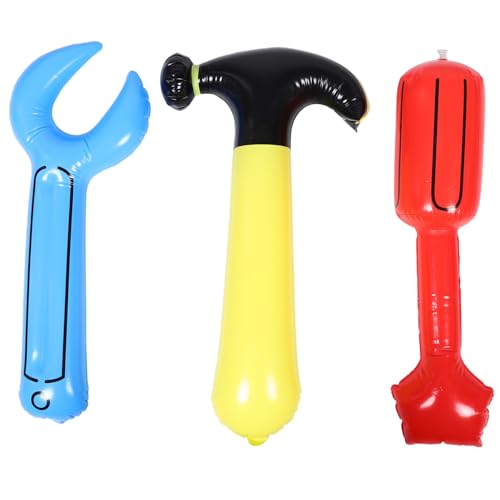 Milisten 1 Satz Aufblasbare Spielzeuge Aufblasbarer Schraubenschlüssel Aufblasbares Werkzeugspielzeug Geburtstag Aufblasbares Aufblasbarer Hammer Gefälschter Hammer Party-tool Pvc Milisten 1 Satz Aufblasbare Spielzeuge Aufblasbarer Schraubenschlüssel Aufblasbares Werkzeugspielzeug Geburtstag Aufblasbares Aufblasbarer Hammer Gefälschter Hammer Party-tool Pvc von Milisten
