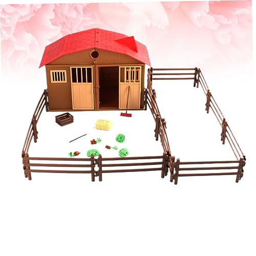 Milisten 1 Satz Bauernhof-Modell Spielset mit Bauernhofszene Farmszenenmodell Bauernhof-Spielset für DIY-Bauernhof-Spielset Milisten 1 Satz Bauernhof-Modell Spielset mit Bauernhofszene Farmszenenmodell Bauernhof-Spielset für DIY-Bauernhof-Spielset von Milisten