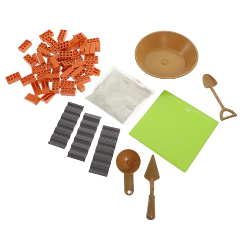 Milisten 1 Satz Bausatz für Teiliges DIY für Kleine Architekten Interaktive Bausteine für Kreatives und Pädagogisches für Entwicklung von Motorischen Fähigkeiten und Konzentration von Milisten