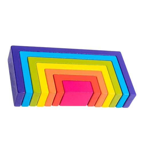 Milisten 1 Satz Bausteine aus Holz Farbige Regenbogen Bauklötze für Frühe Bildung Entwickelt Intelligenz und Hand Augen Koordination von Kindern Geeignet für Zuhause und Vorschule Milisten 1 Satz Bausteine aus Holz Farbige Regenbogen Bauklötze für Frühe Bildung Entwickelt Intelligenz und Hand Augen Koordination von Kindern Geeignet für Zuhause und Vorschule von Milisten