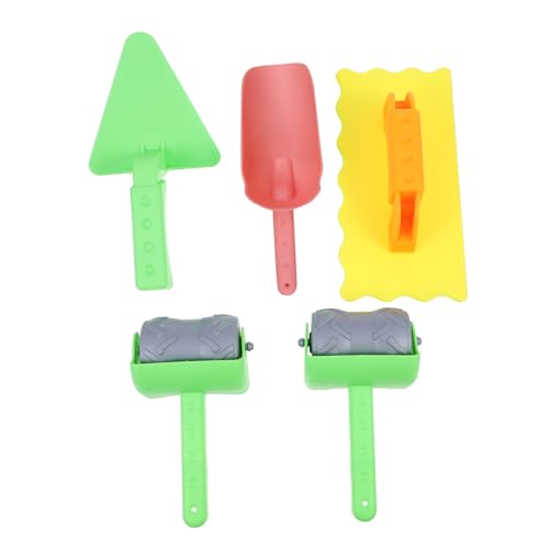 Milisten 1 Satz Bauwerkzeug Set für Teiliges Sandspielzeug mit Schaufel Dreiecks Schaufel Verdichtungswerkzeug für Strand Garten und Kreative Spiele Milisten 1 Satz Bauwerkzeug Set für Teiliges Sandspielzeug mit Schaufel Dreiecks Schaufel Verdichtungswerkzeug für Strand Garten und Kreative Spiele von Milisten